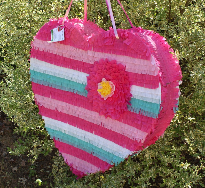 Beautiful Heart Pinata. Wedding Decor. Bridal Shower Etsy