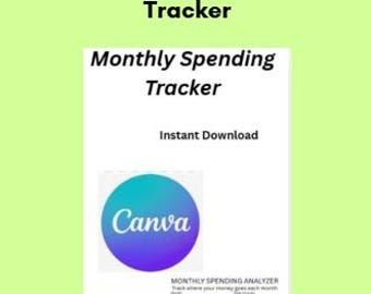 Stop Overspending Spreadsheet | Monthly Spending & Expense Tracker