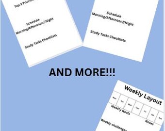 100-Page Minimalist Digital Planner | Daily, Weekly & Monthly Planner | Instant Download PDF