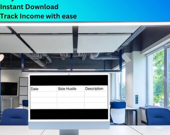 Side Hustle Income Tracker – Google Sheets Finance Template