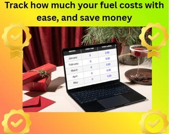 Fuel Cost Tracker Spreadsheet | Running Cost & Mileage Expense Planner | Vehicle Budget Tool