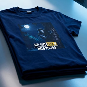 SCP-1471 MalO ver1.0.0 T-shirt | SCP Foundation-T-shirt | Uniek SCP1471 merchandise-shirt voor fans