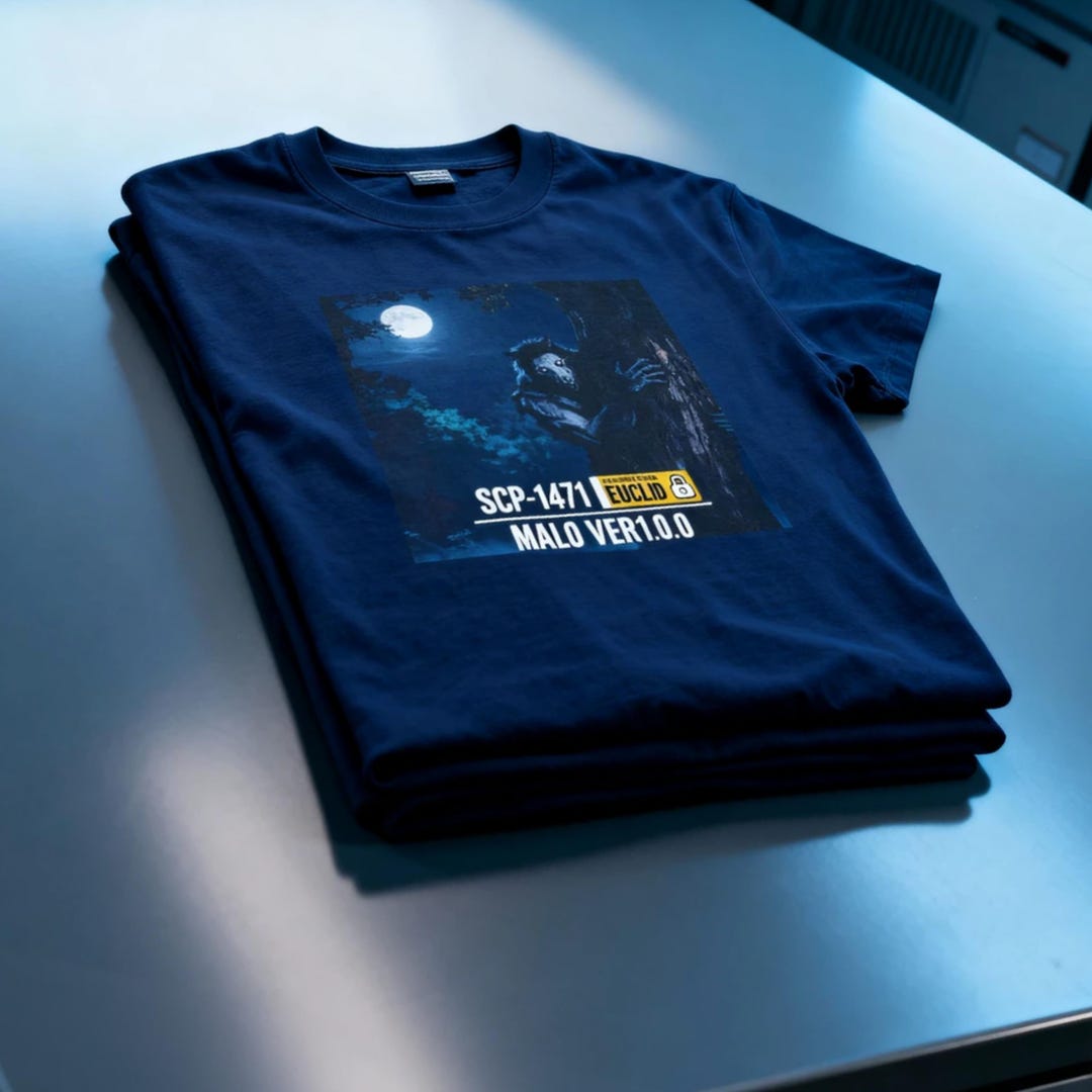 シャツ SCP-1471 Malo Ver1.0.0 T-shirt | SCP Foundation Tee | Unique