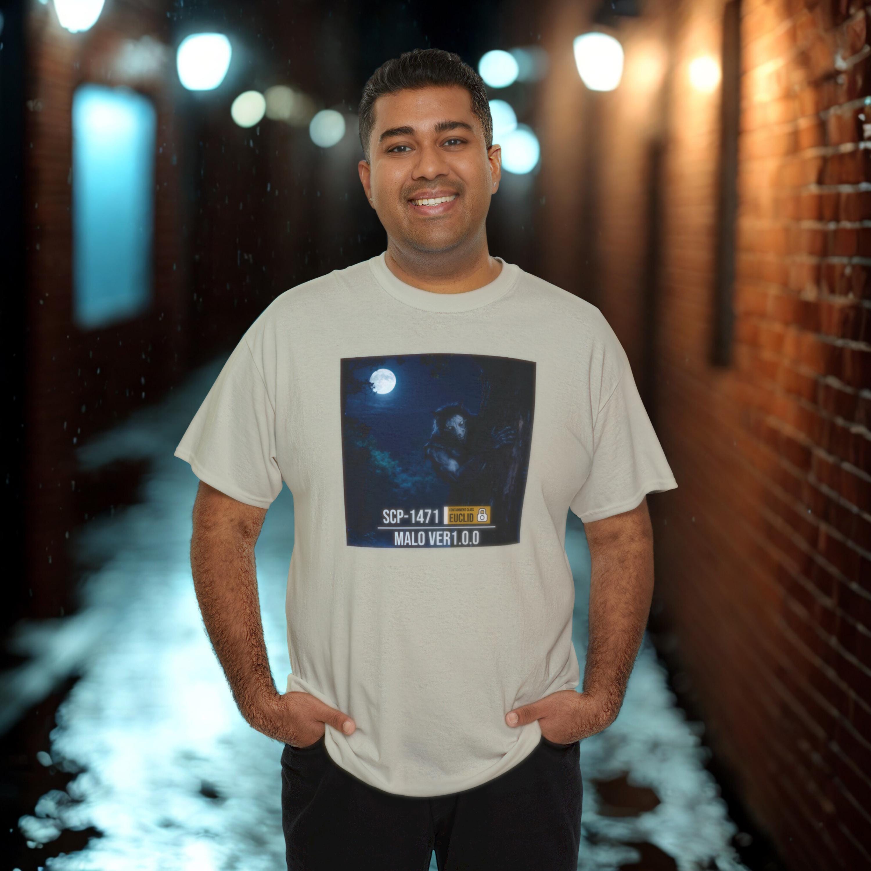 SCP-1471 Malo Ver1.0.0 T-shirt | SCP Foundation Tee | Unique