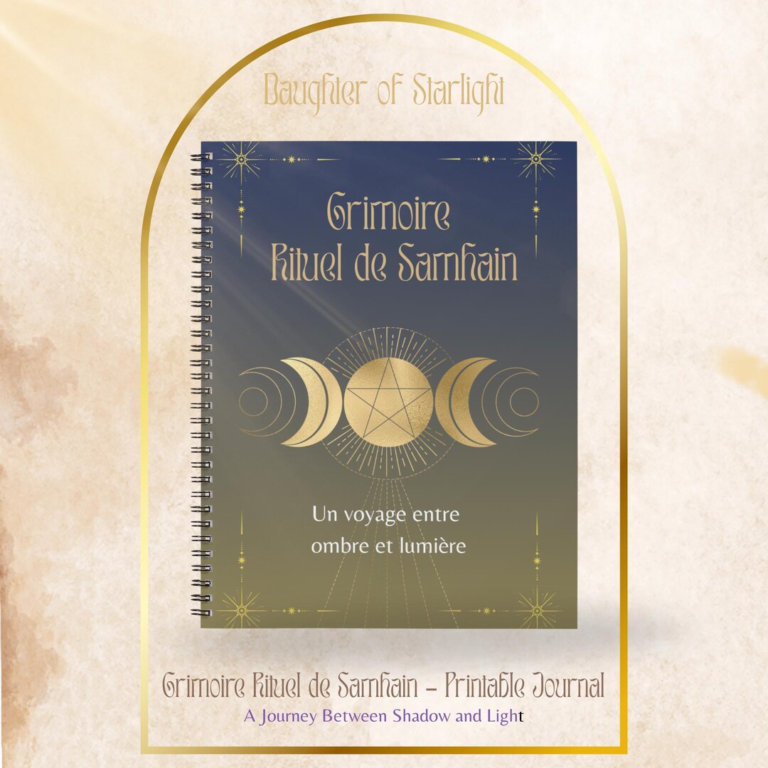 Samhain Ritual Grimoire | Printable Witch Journal | Digital PDF ...