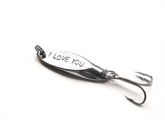 Personalized Fishing Lure I Love You, Hand Stamped Lure Fisherman Gift  Groom Gift, Gift for Men, Romantic, Valentines Gift for Him -  Canada