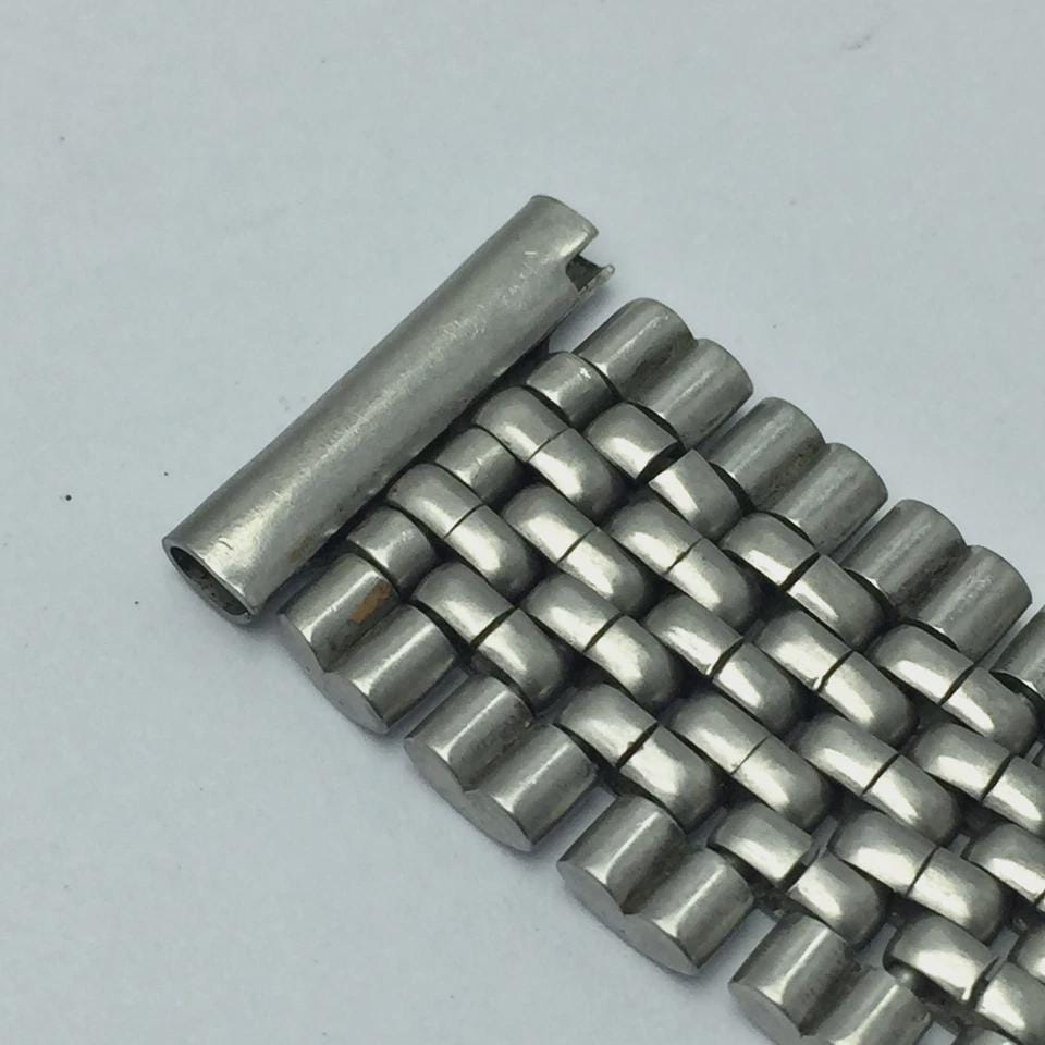 18 Mm Beads of Rice Stainless Steel Men's Watch Bracelet - Etsy