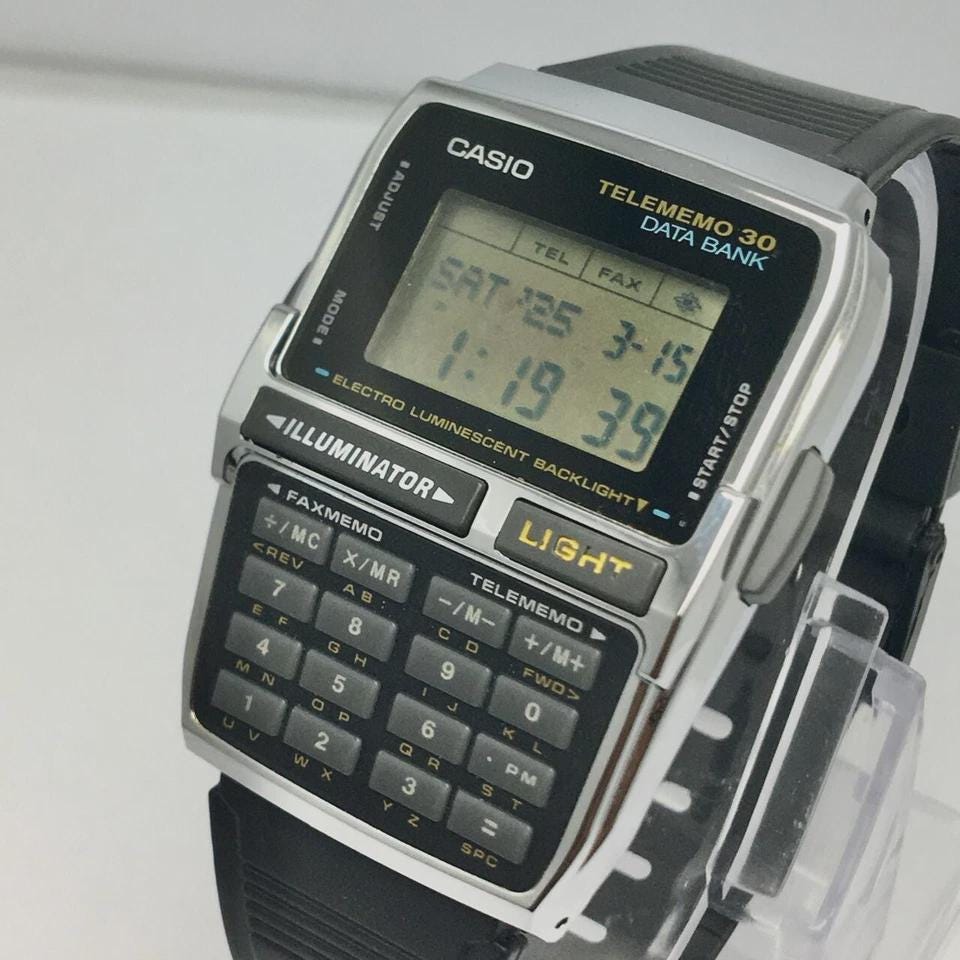 Casio DBC-300 Module 1253 Data Bank Illuminator Calculator Digital