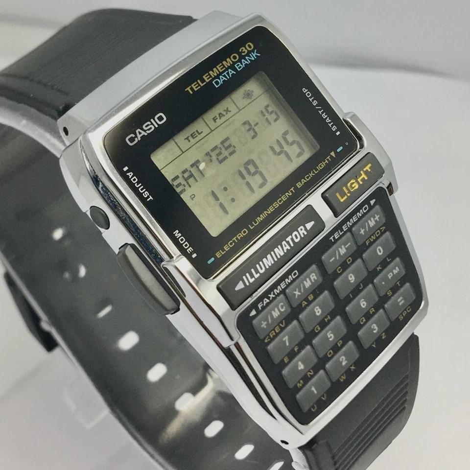 Casio DBC-300 Module 1253 Data Bank Illuminator Calculator Digital