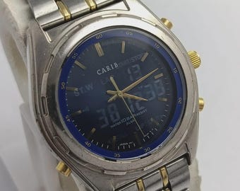 Seiko Alba Carib Y911-OA4O Ana-Digi Vintage herenhorloge