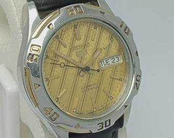Seiko 5 Automatic 7S36-0170 Day/Date Vintage Men’s Watch