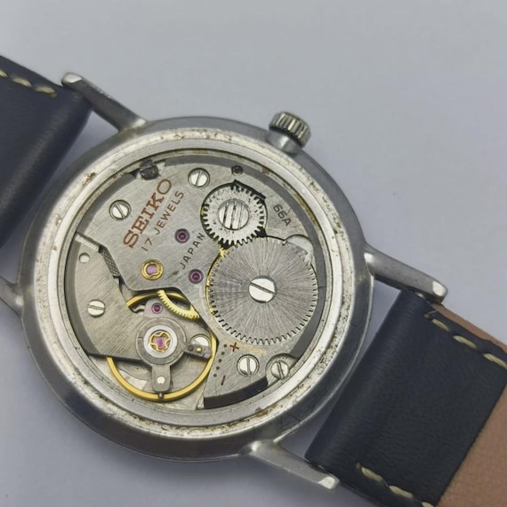 Seiko 66-9990 Manual Winding Vintage Men's Watch - Etsy