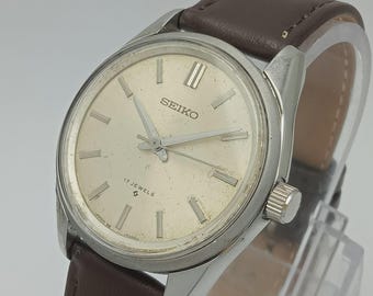 Seiko 66-7100 Manual Winding Vintage Men's Watch - Etsy