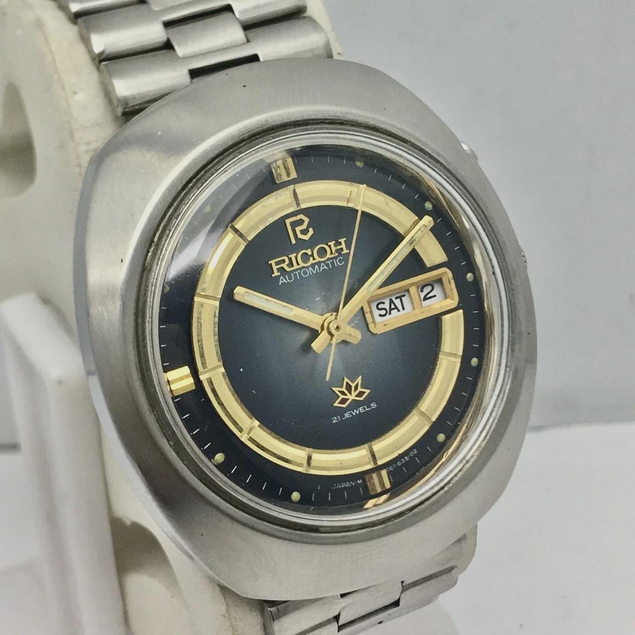 Ricoh 061231 Automatic Day/date Vintage Men's Watch - Etsy