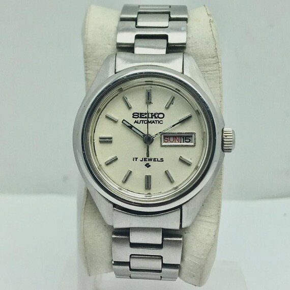 Seiko Automatic 2206-0340 Day/date Vintage Women