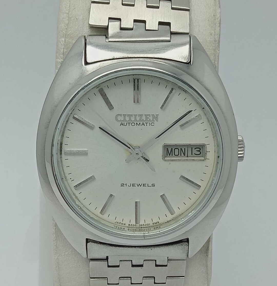 Citizen Automatic 4-164008 Day/date Vintage Men's Watch - Etsy Canada