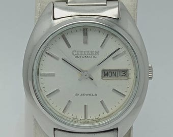 Citizen Automatic 4-164008 Day/Date Vintage Men’s Watch