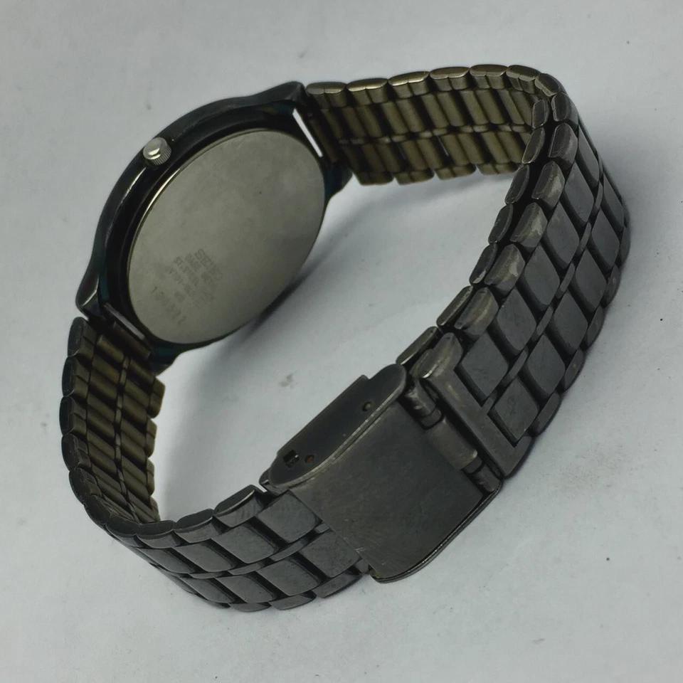 Seiko SX Black Tone V701-1K20 Roman Dial Vintage Men's Watch - Etsy