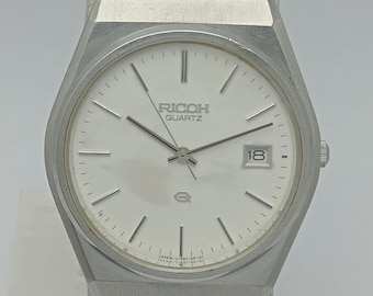 Ricoh Quartz 681033 Vintage Herrenuhr