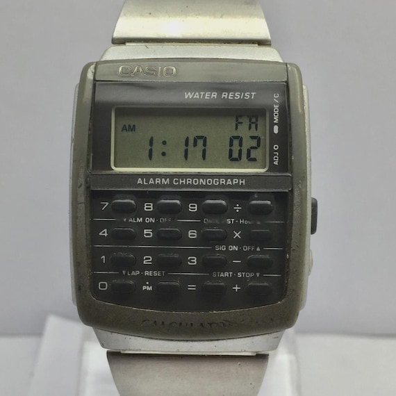 Casio CA-506 Module 437 Alarm Chronograph Calculator Digital