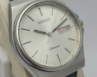 セイコーAGS 5M22-6A10　自動巻発電クオーツ　不動