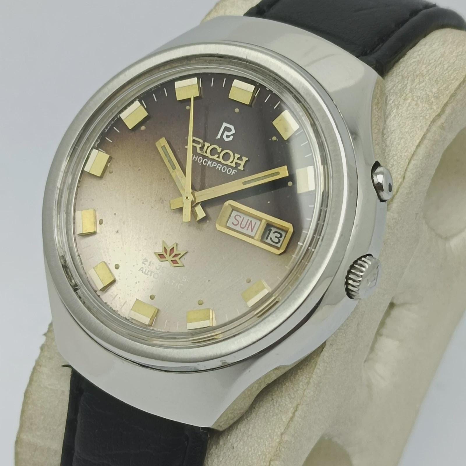 Ricoh Automatic 61371A Day/date Vintage Men's Watch - Etsy
