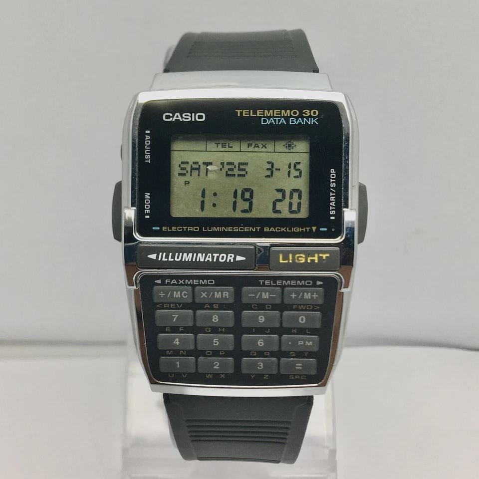 Casio DBC-300 Module 1253 Data Bank Illuminator Calculator Digital