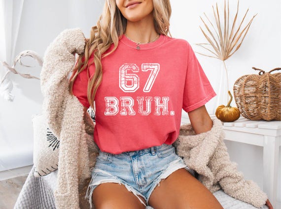 Six Seven Shirt, 6 7 Shirt, Funny Number Meme T-Shirt, Viral Saying Shirt, 6 7 Comfort Colors® 67, Funny Number Gen Z shirts Gen Z Gifts