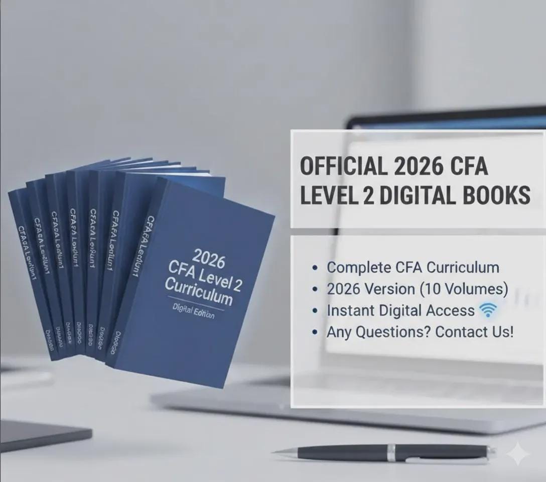 Cfa Level 1 Books - Etsy