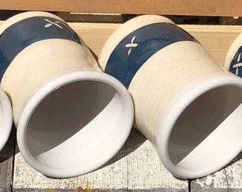 Set of 4 Navy Tumblers