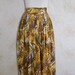 Animal print skirt 70s Outlet