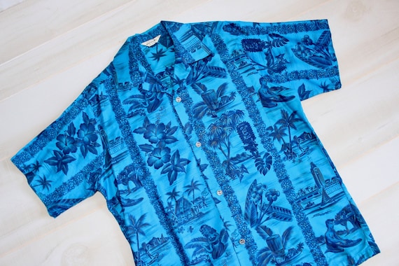 Vintage 60s Hawaiian Shirt, 1960s Made In Hawaii … - image 1