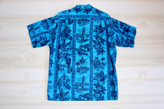 Vintage 60s Hawaiian Shirt, 1960s Made In Hawaii … - image 7