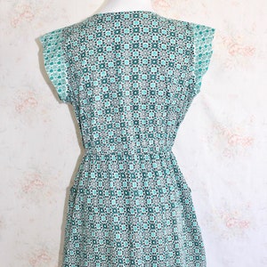 Vintage Indian Sundress, Block Print Dress, Cut Out, Boho, Ethnic, Free People image 6