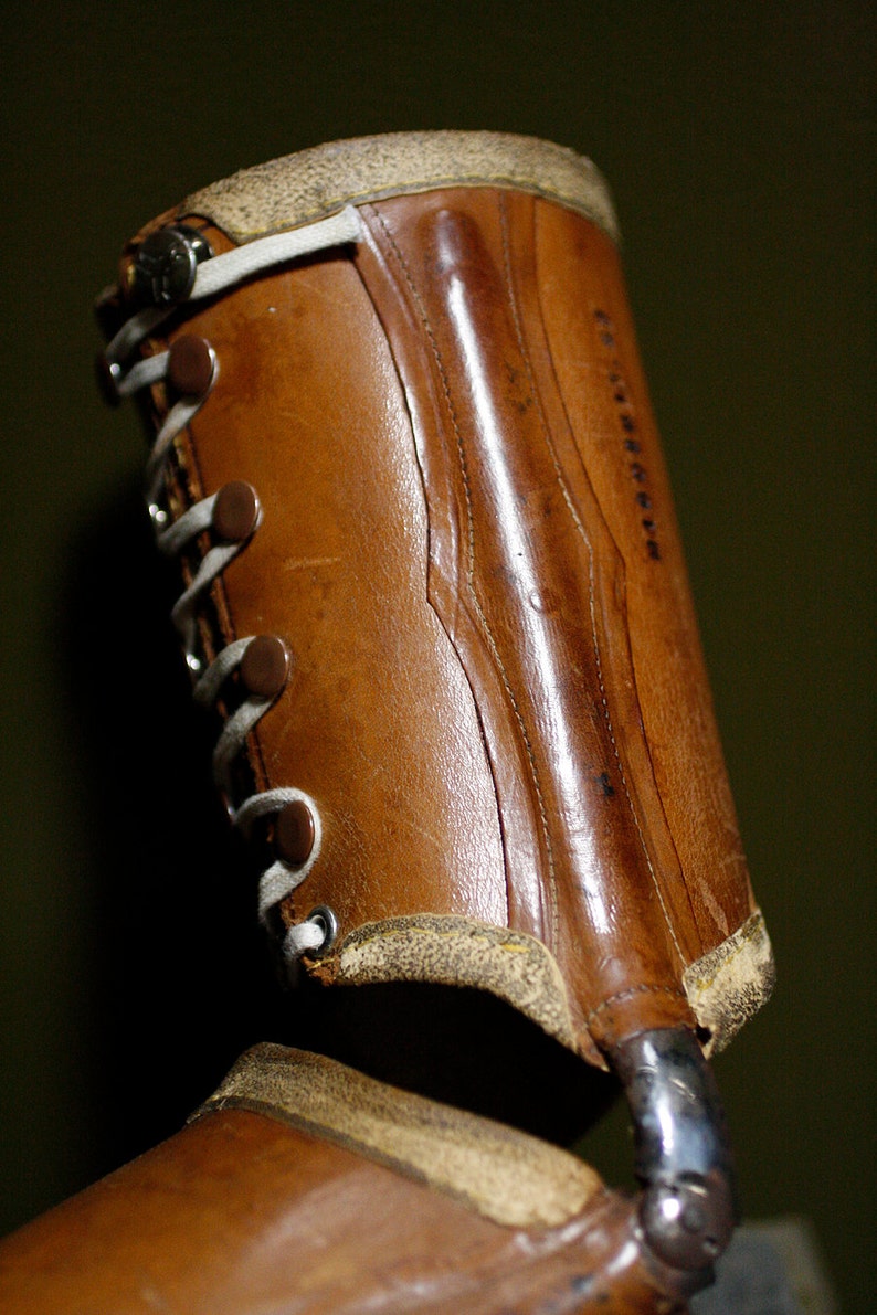 Antique Leather Prosthetic Arm | Etsy