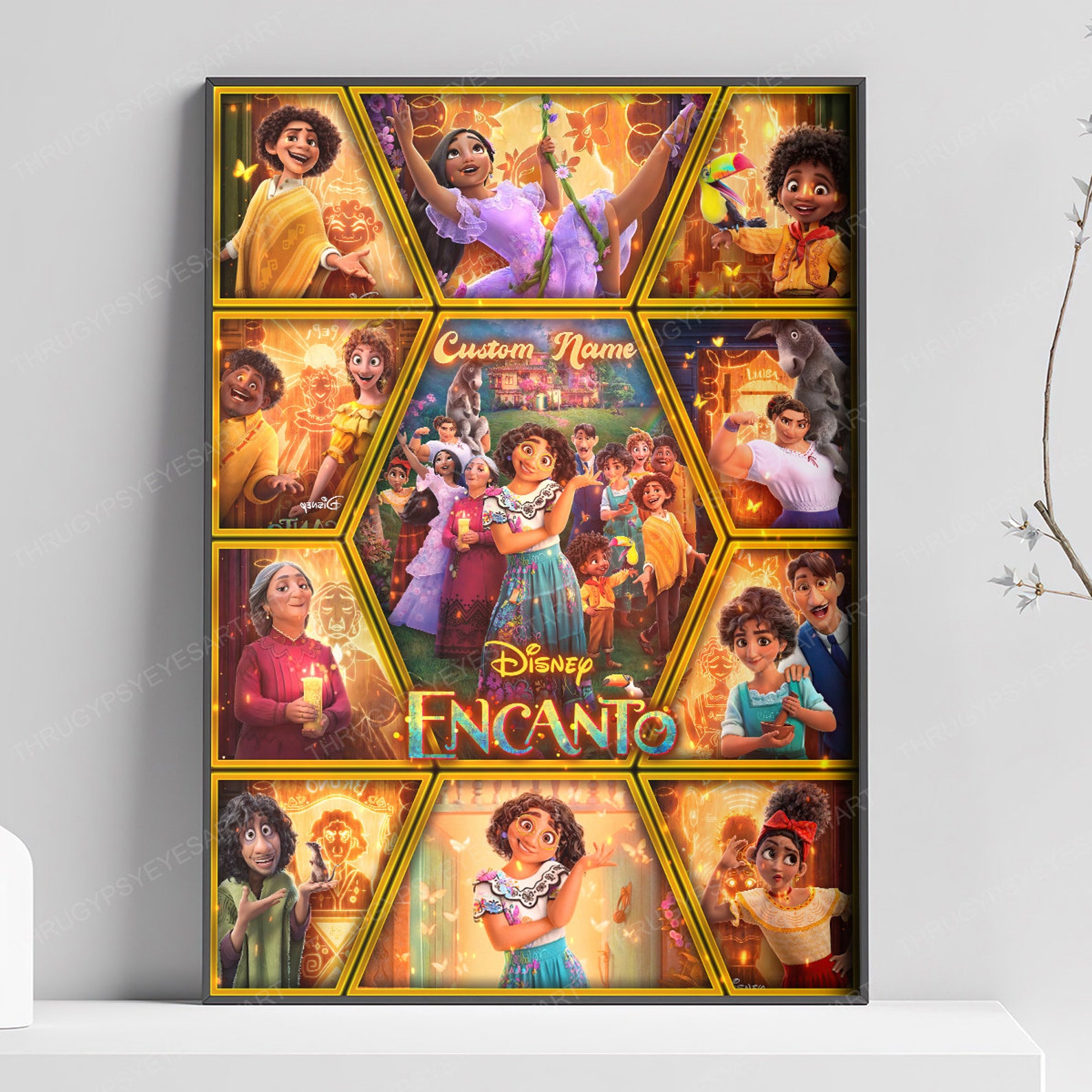 Personalized Poster Encanto Poster Family Poster A Magical Etsy Canada