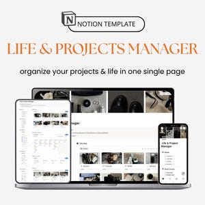 Notion Livsplanerare, Estetisk Allt-i-ett Second Brain (Digital)