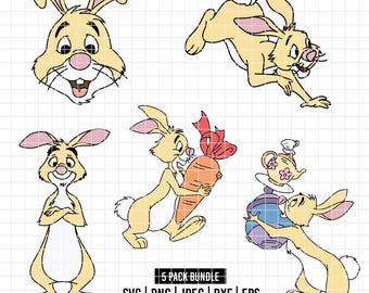 くまのプーさん ディズニー ミニぬいぐるみ 7インチ ティガー ラビット