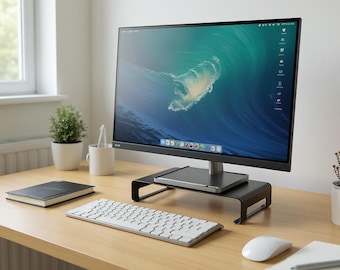 Metal Monitor Stand - Ergonomic Steel Monitor Riser