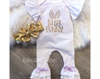 baby bunny romper