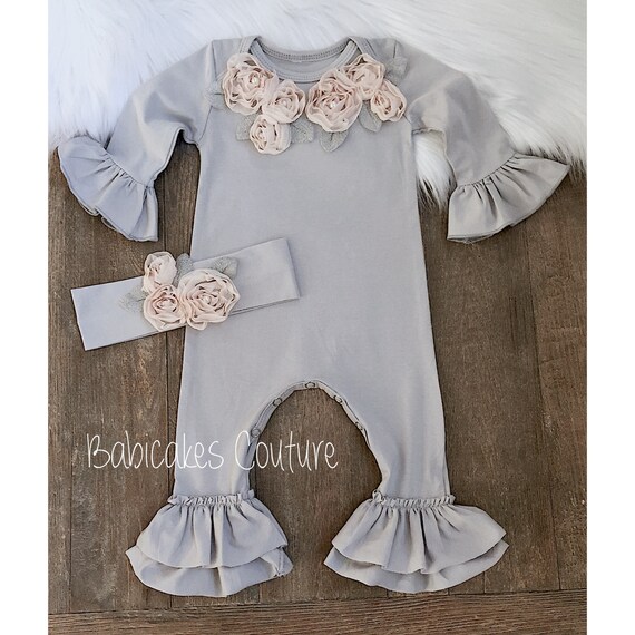 ruffle newborn outfits