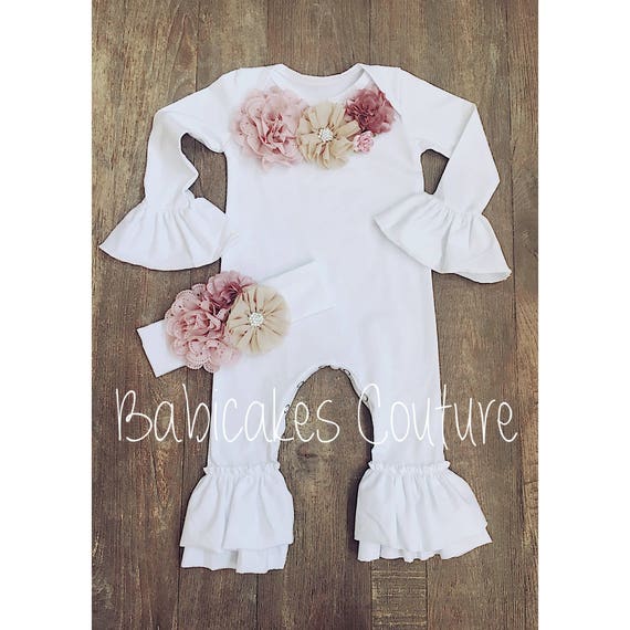 newborn bring home outfit girl