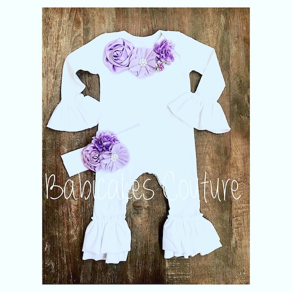 lavender baby outfit