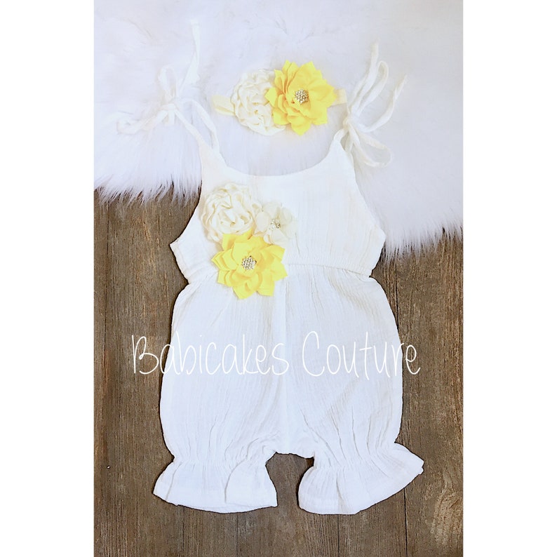 Hippie Baby Clothes Bohemian Clothing Vintage Style Romper Baby Ruffle Romper Summer Baby Romper Boho Baby Romper Boho Chic Baby