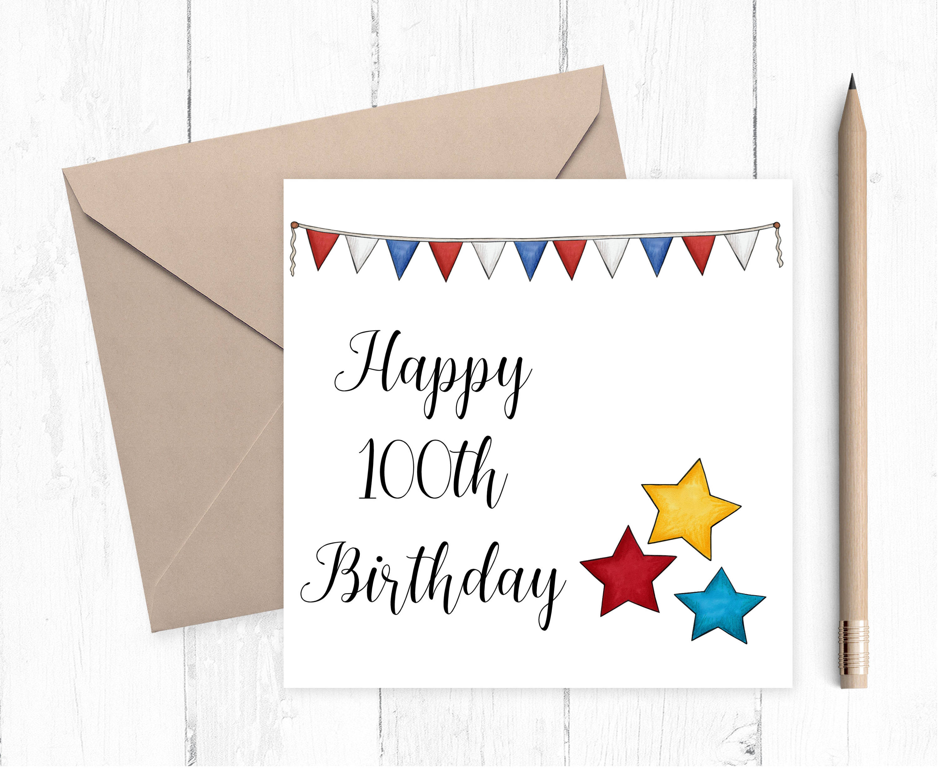 What To Write In A 100 Year Old Birthday Card Printable Templates Free