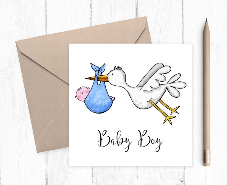 Baby Boy Card
