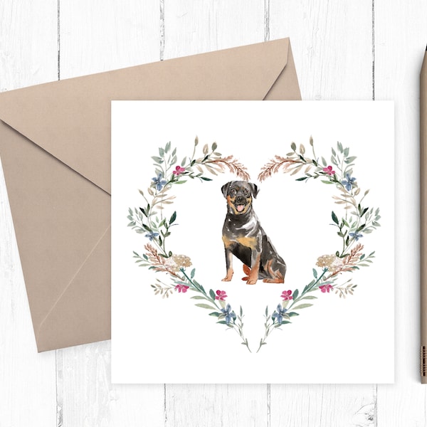 Rottweiler Card