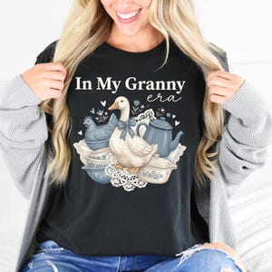 In My Granny Era Shirt, Grandma Core Tee, Vintage Cottagecore Tshirt, Farmhouse Grandma Gifts image 3