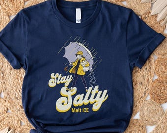 Stay Salty Melt Ice Tee: Anti ICE Protest Activist Apparel