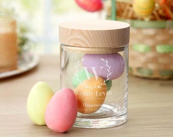 Personalized Monogrammed LSA LOTTA Container & Ash Lid